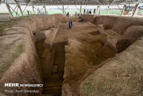 نمای تازه شهر تاریخی پارسه نمایان شد