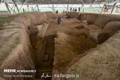 نمای تازه شهر تاریخی پارسه نمایان شد