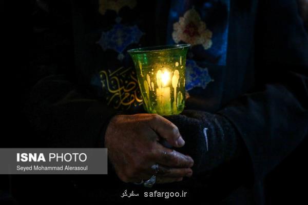 نگاهی تاریخی به برگزاری مراسم شمع گردانی و شام غریبان امام رضا(ع)