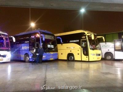 فروش آنلاین بلیت اتوبوس از مبدأ تهران محدود شد