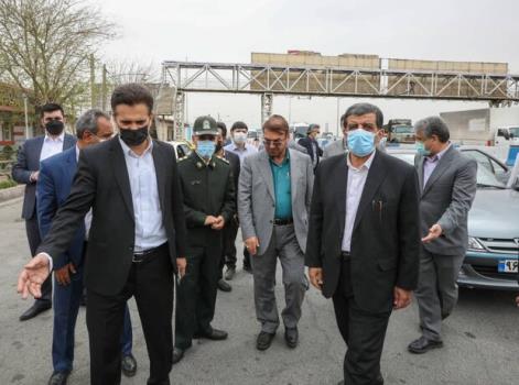 وزیر میراث فرهنگی وارد البرز شد