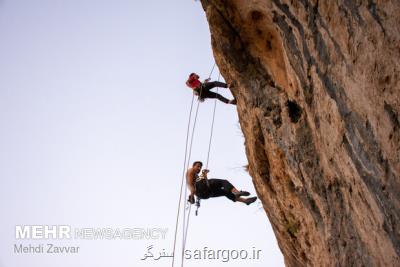 روستای انجدان میزبان چهارمین جشنواره سنگ نوردی