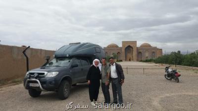 ورود اولین گروه از توریستهای خارجی به خواف پس از کاهش انتشار کرونا