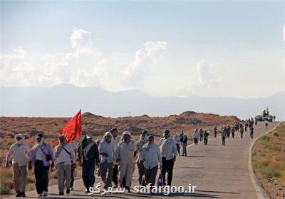 آمادگی مجموعه های گردشگری برای استقبال از کاروان های پیاده