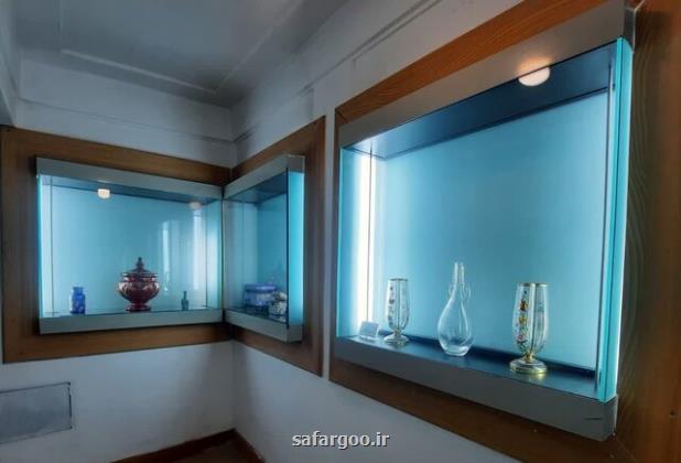 رکیب خانه، میزبان آثار فاخر شیشه ای دوره قاجار