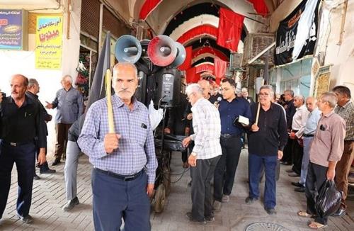 نوید ماه محرم با چاووش خوانی کاشی ها