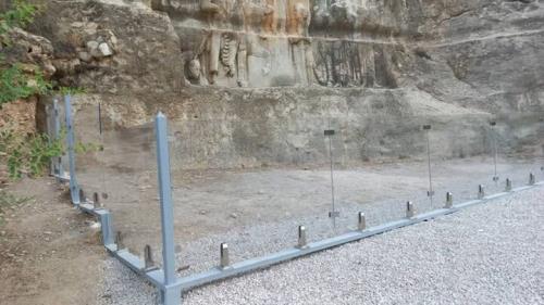 پیشرفت در ساماندهی مسیر دسترسی به نقوش صخره ای تنگ چوگان