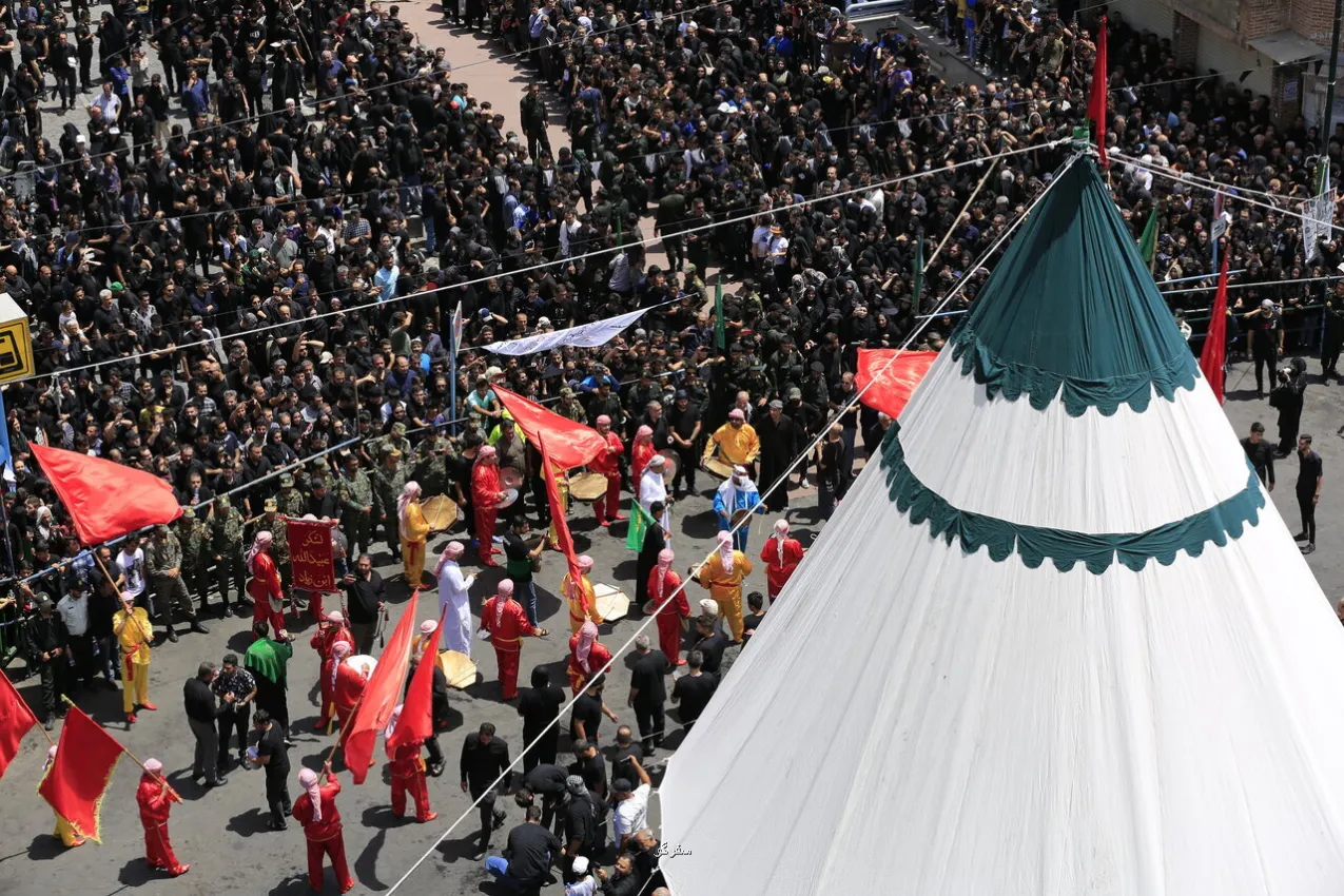 مراسم هایی فراتر از عزاداری عاشورا در گوشه وکنار ایران