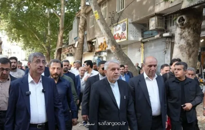 بازدید وزیر میراث فرهنگی از طرح های در دست اجرای فلک الافلاک خرم آباد