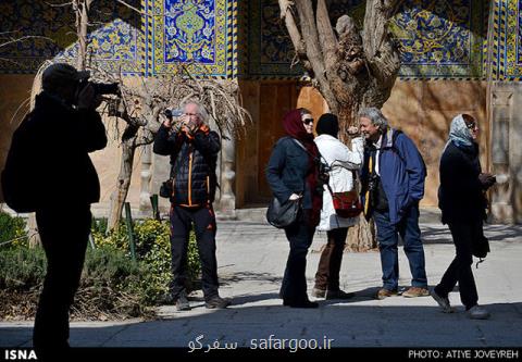 رشد ۴ و سه دهم درصدی جذب گردشگران خارجی در سال قبل