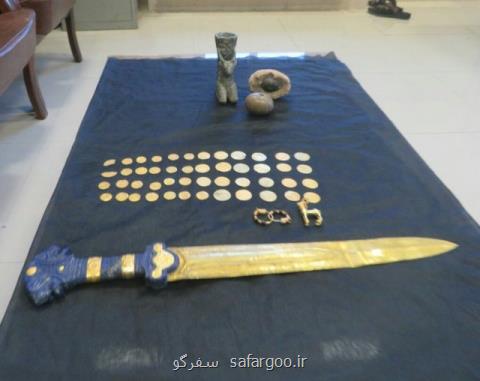 دستگیری اعضای باند قاچاق آثار تاریخی در كهكیلویه و بویراحمد