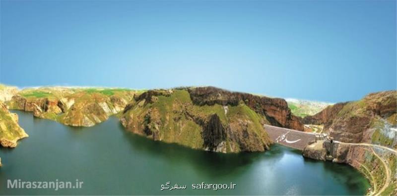 ۴۰ پله ساسانی مشرف به جزیره ای اعجاب انگیز
