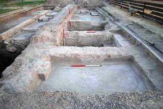 بقایای حمام صفوی در قزوین كشف شد