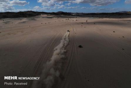 رالی خودرو های دو دیفرانسیل در كویر ریگ جن