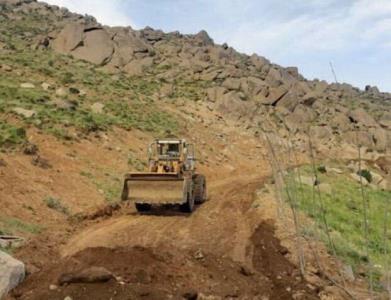 لودرها در دل الوند