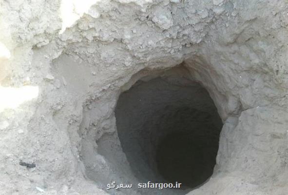 حفاری غیرمجاز در عمق 20 متری یك چاه! دستگیری 6 حفار در استان سمنان